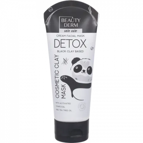 Маска д/обличчя Beautyderm 75 мл на основі чорної глини Detox
