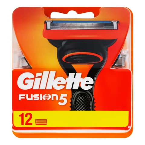 Картридж д/гоління Gillette 12 шт. Fusion