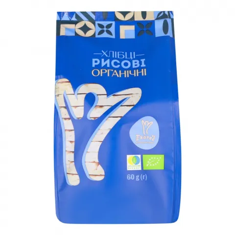 Хлібці Екород 60 г Рисові Органічні