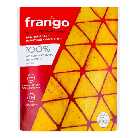 Хумус-снек Frango 40 г пряний смак