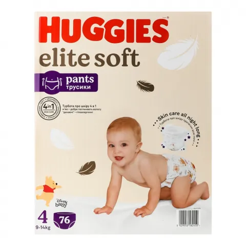 Підг. Huggies Трусики 76 шт. Pant Box lebid 4 (9-14 кг)