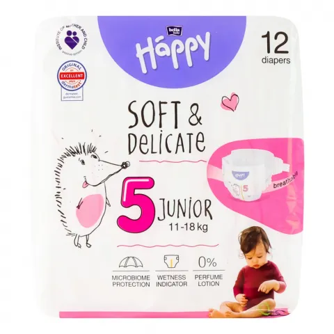 Підг. Bella Happy 12 шт. Junior (11-18 кг)