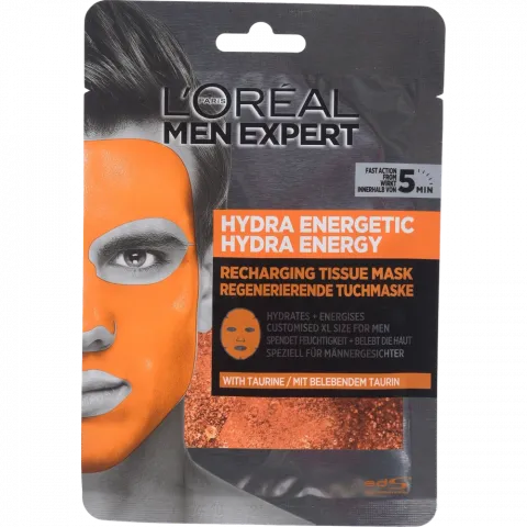 Маска д/обличчя Loreal 30 г д/чол. Hydra Energetic