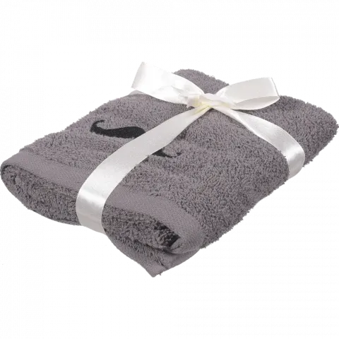 Рушник MISS LUCY 50х90 см 400 г/м2 з вишивкою вуса` арт. 8R8758 И764`
