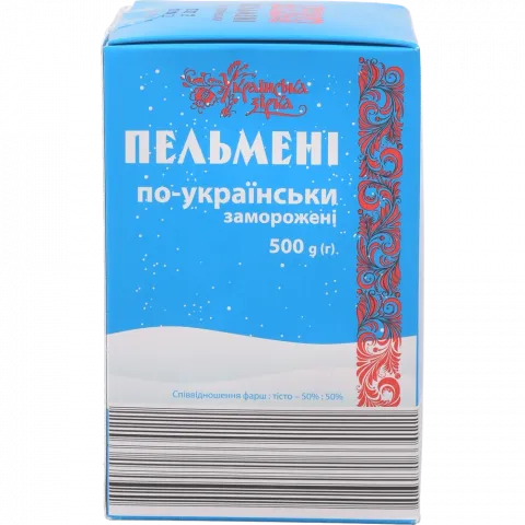 Пельмені Українська Зірка 500 г По-українськи