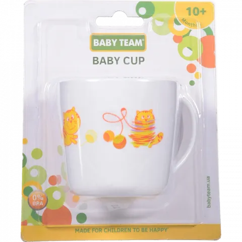 Чашка Baby Team 200 мл дит. 6006