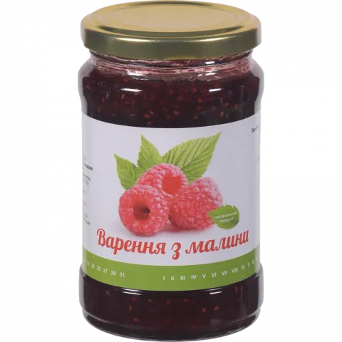Варення 350 г скл. з малини