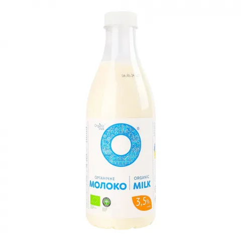 Молоко Organic Milk органіч. 3,5 0,9 л бут.
