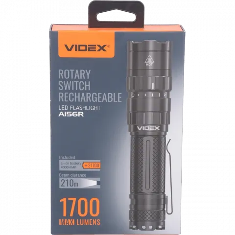 Ліхтарик портативний Videx LED VLF-A156R