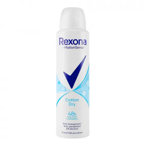 Дезодор Rexona 150 мл спрей Бавовна
