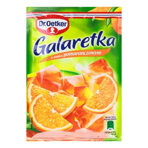 Желе Др.Оеткер Galaretka 72 г зі смаком апельсину