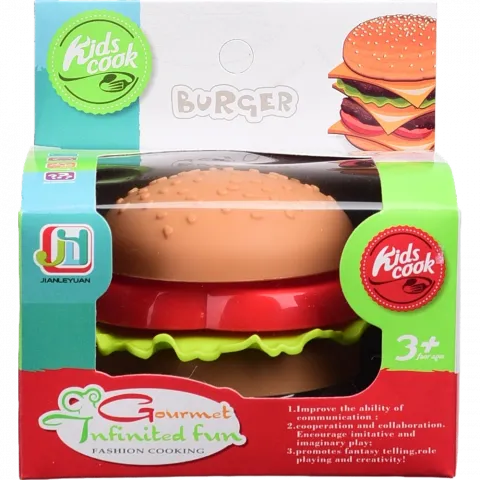 Іграшковий набір продукти 618-1A гамбургер