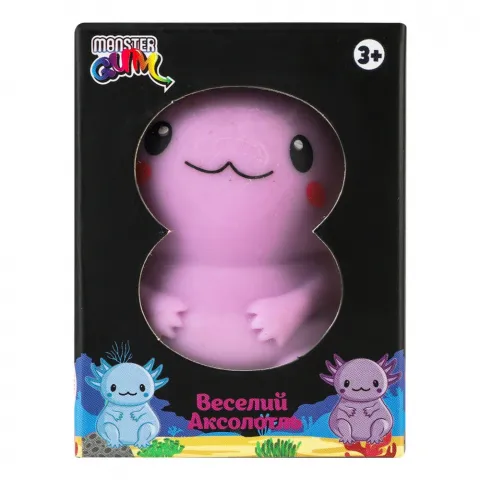 Іграшка-стрейч MonsterGum Веселий Аксолотль CKS-10766