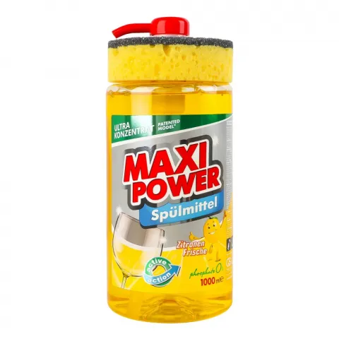 Засіб д/посуду Maxi Power 1 л Лимон