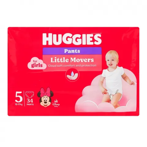 Підг. Huggies Трусики 34 шт. Jumbo 5 Girl