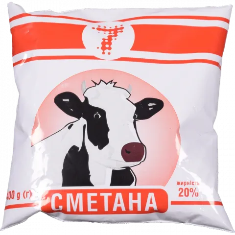 Сметана 7` 20 400 г п/е`
