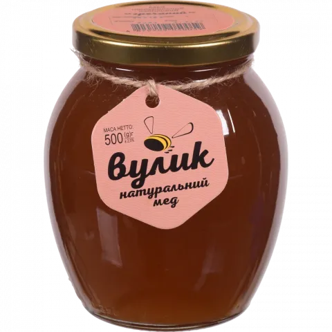 Мед Вулик 500 г скл. гречаний