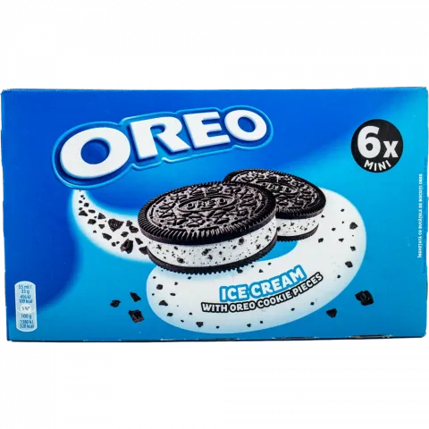 Набір Морозива Oreo 198 г сендвіч на паличці міні 6 шт.
