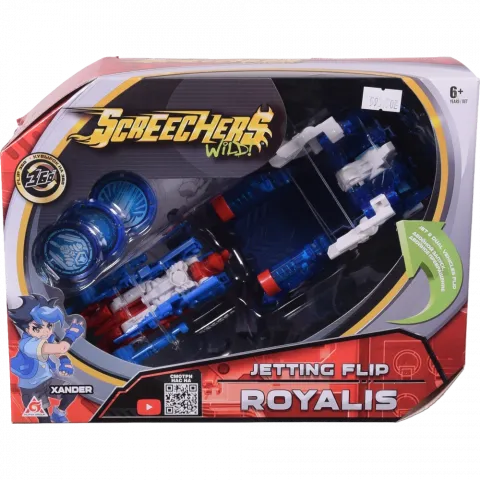 Іграшка Машинка-трансформер Screechers Wild S2 L2 Рояліс EU684301