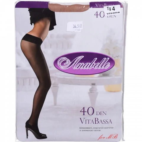 Колготки ANABELLE Vita Bassa 40 Visone 4
