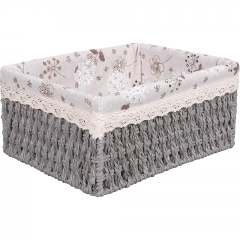 Коробка меблева з тканиною 26x20x12 см арт. SY17809-25 Rose И581