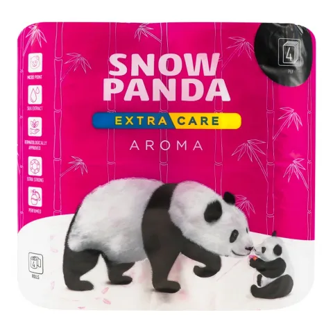 Туал. папір Сніжна панда 4 шт. Extra care Aroma