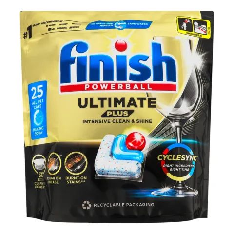 Капсули Finish д/ ПММ Ultimate Plus All in 1 25 шт.