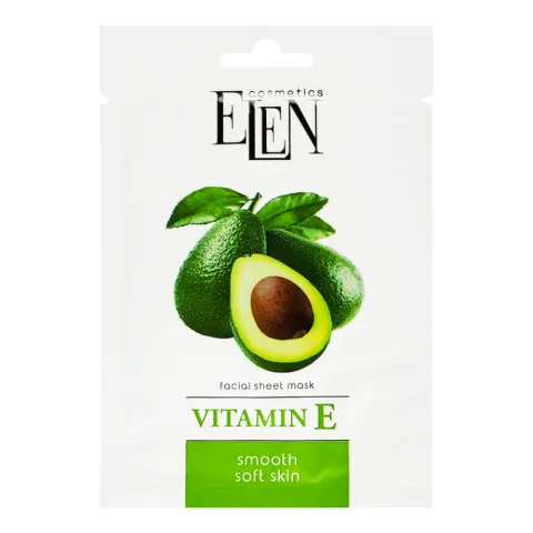 Маска д/обличчя Elen cosmetics 25 млтканиннаVitaminE