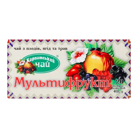 Чай Карпатський 20 шт. Мультифрукт