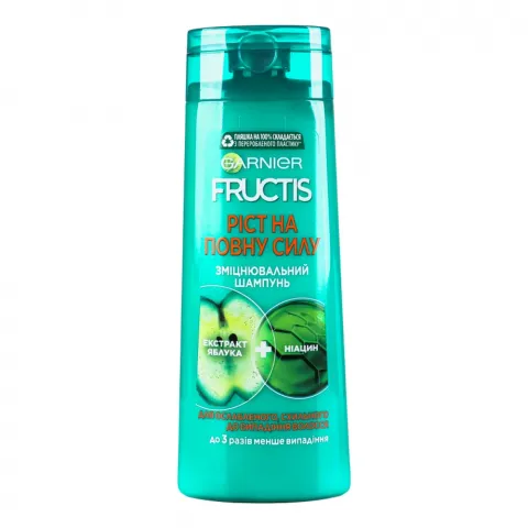 Шампунь FRUCTIS 250 мл Ріст на повну силу д/ослабл. вол. схильного до випадіння