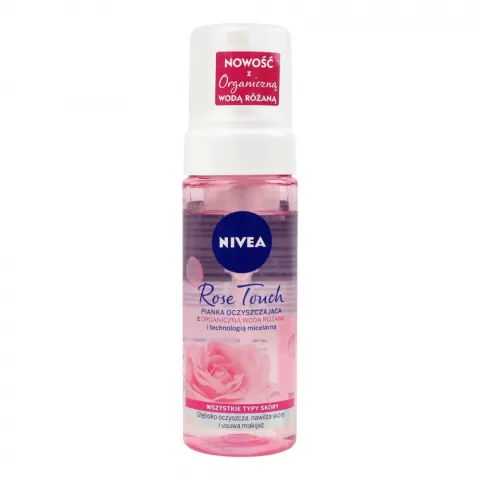 Пінка д/вмивання Nivea 150 мл Rose Touch Дотик троянди Очищуюча