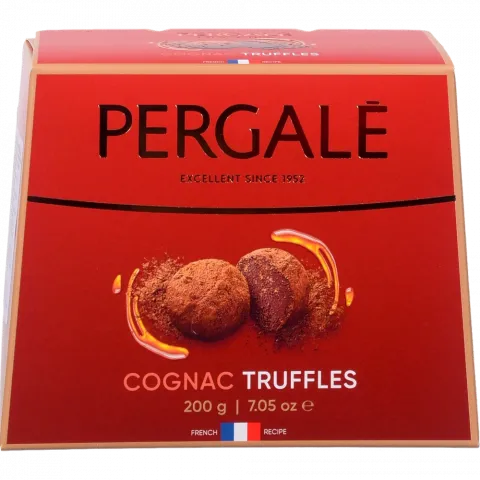 Цукерки PERGALE 200 г Трюфель Коньяк (Литва) И666
