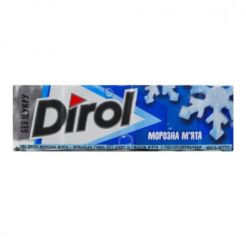 Жув. гумка Dirol Fresh 14 г Морозна м`ята