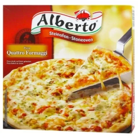 Піца Alberto 320 г 4 сира запеч. в камяній печі