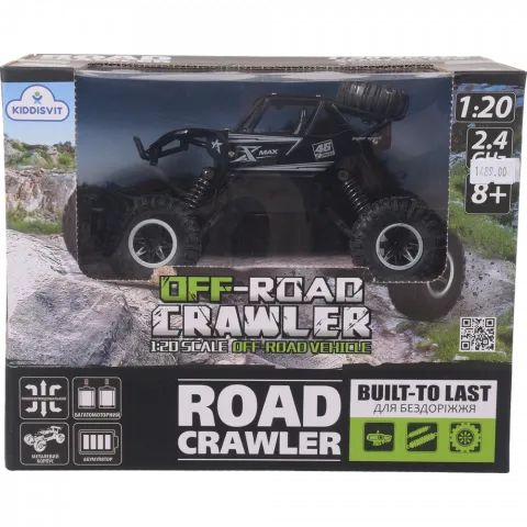 Іграшка Автомобіль Off-Road Crawler на р/к Rock Sport 1:20 метал. корпус/чорний акум. 3,6V SL-110AB