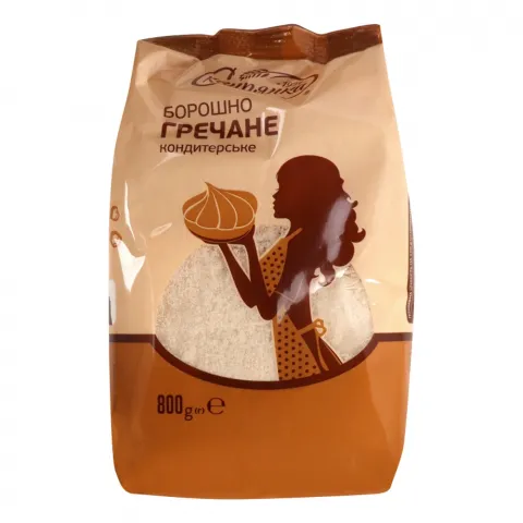 Борошно Сквирянка 800 г Гречане конд.