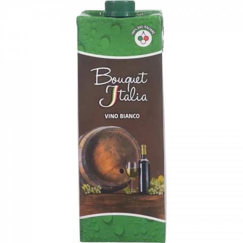 Вино Bouquet Bianco 1 л т/пак 11 (Італія)