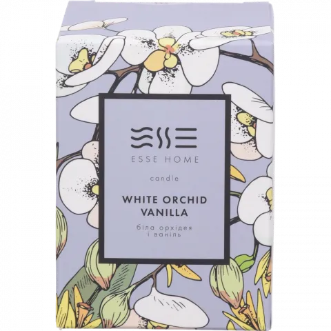 Свічка ESSE White Orchid Vanilla 100 г