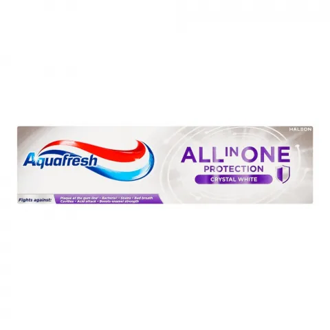 Зуб. паста Aquafresh 75 мл Кришталева білизна all in one
