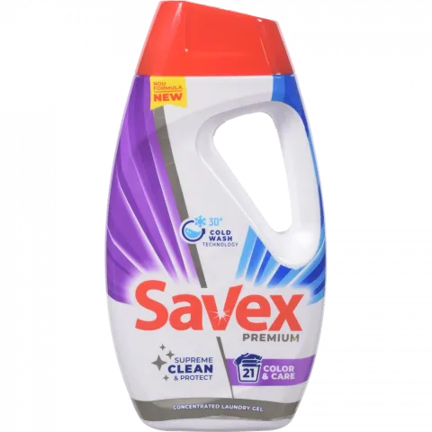 Гель д/прання Savex Color and Care 0,945 л И848