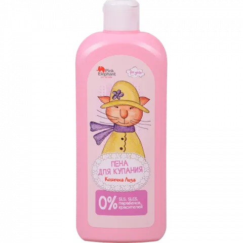 Піна д/купання Pink Elephant 500 мл кошеня Ліза