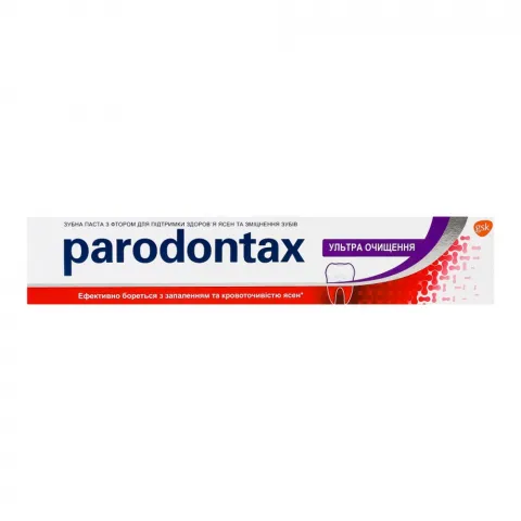 Зуб. паста Parodontax 75 мл Ультра очищення