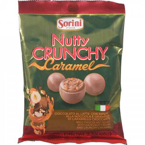 Цукерки Sorini 105 г Nutty Crunchy (Італія)