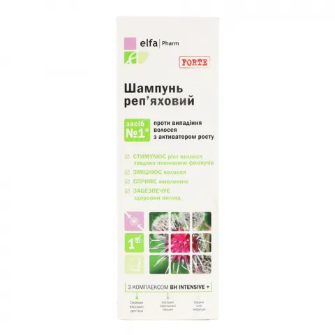 Шампунь Elfa Pharm 200 мл Реп`яховий