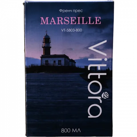 Френч-прес Vittora Marseille 800 мл 127378 VT- 5803-800