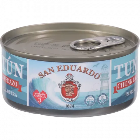Конс San Eduardo Тунець 150 г з/б цілий нат.