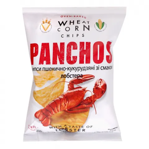 Чипси Panchos 82 г Лобстер
