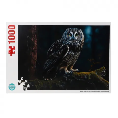 Іграшка пазл DGT-PUZZLE 1000 ел. Мудра сова TRFL_B/OWL