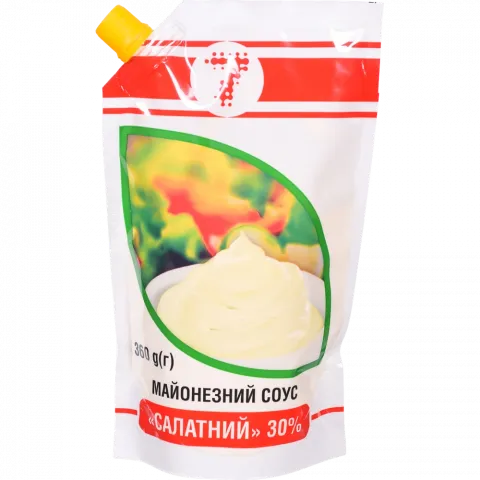 Майонезний соус 7` 30 300 г д/пак. Салатний`
