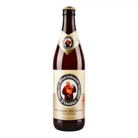 Пиво Францискайнер 0,5 л скл. Weissbier